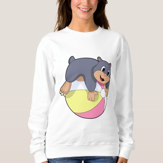Mole with Water polo.PNG Sweatshirt (Front)