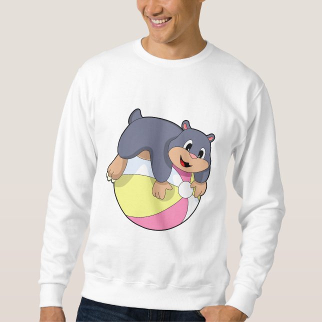 Mole with Water polo.PNG Sweatshirt (Front)