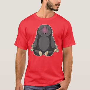 Mole Yoga Fitness Meditation T-Shirt