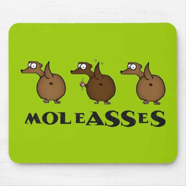 Moleasses Mousepad (Front)
