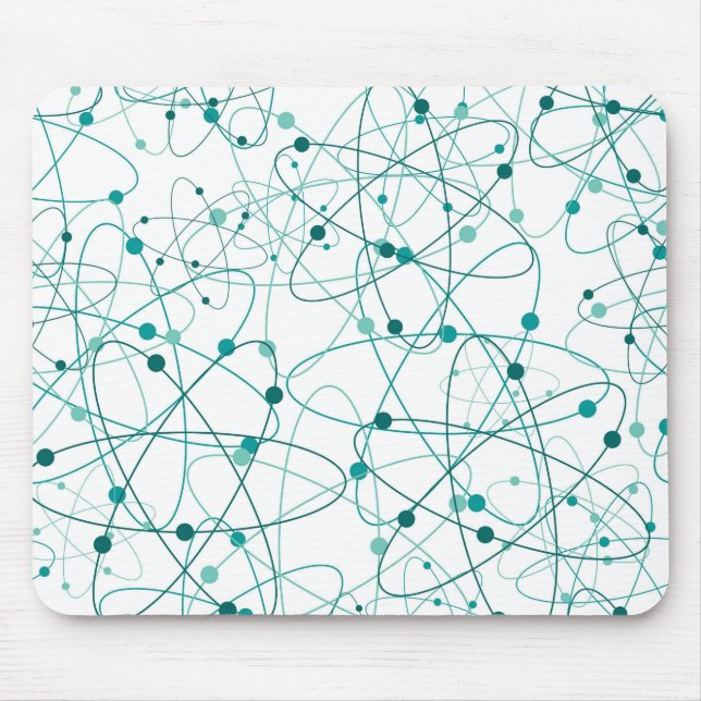 Molecular Atoms Mouse Pad (Front)