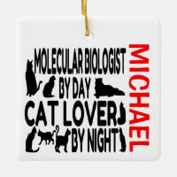 Molecular Biologist Loves Cats CUSTOM