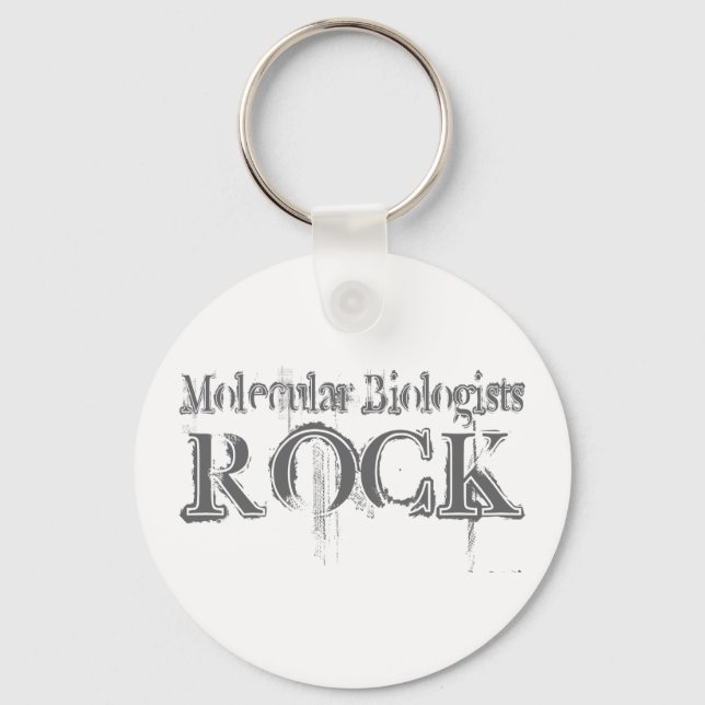 Molecular Biologists Rock Key Ring (Front)