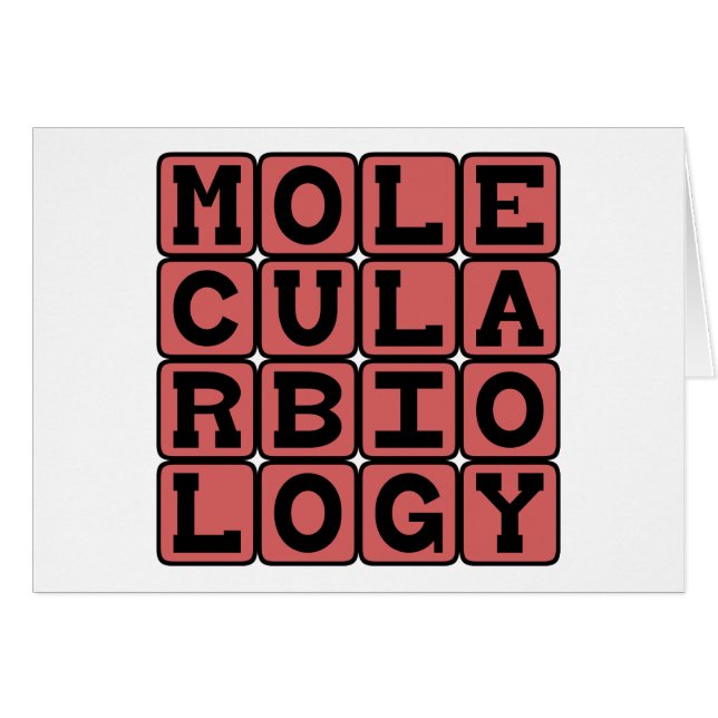 Molecular Biology, Branch of Biology (Front Horizontal)