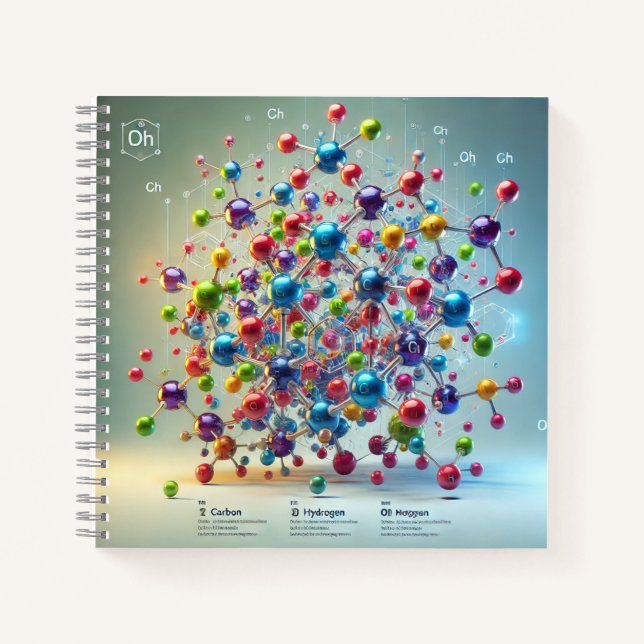 Molecular Structure & Organic Chemistry Notebook (Front)