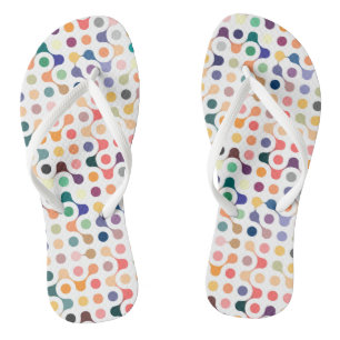 Molecular Structure Pattern Jandals