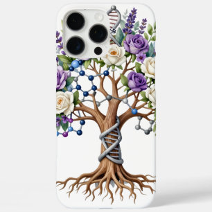 Molecular Tree of Life Chemistry and Biology Flora iPhone 16 Pro Max Case