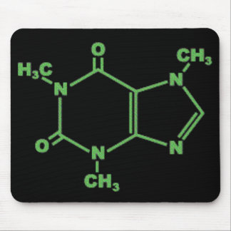molecule_caffeine mouse pad