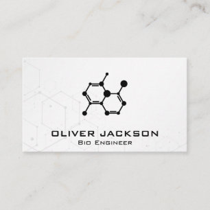Molecule Icon   Scientist Engineer Business Card