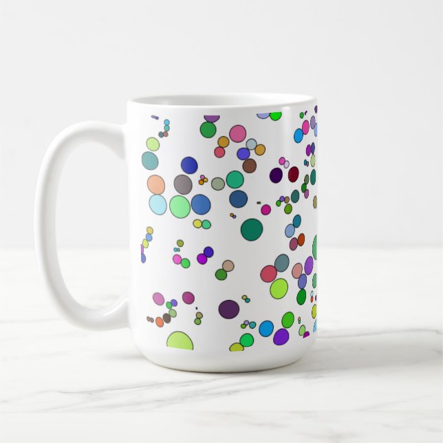 Molecules 15oz Mug (Left)