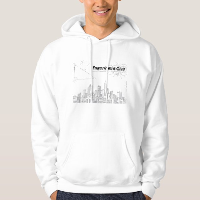 Moletom Civil Engineering Hoodie (Front)