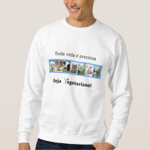 Moleton Idlarig Vegetarianism Sweatshirt