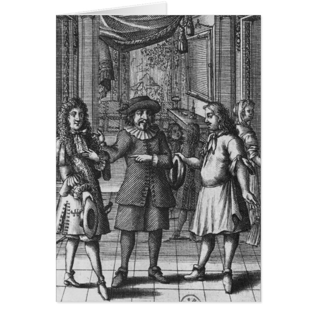 Moliere as Harpagon, frontispiece illustration (Front)