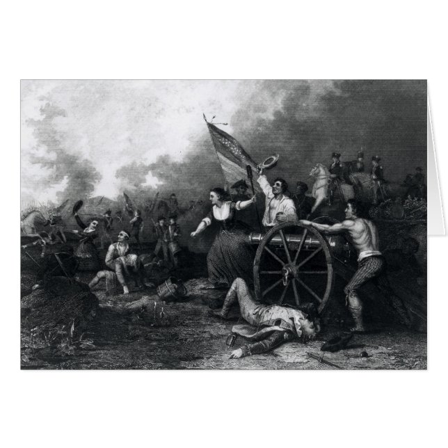 Moll Pitcher at the Battle of Monmouth (Front Horizontal)