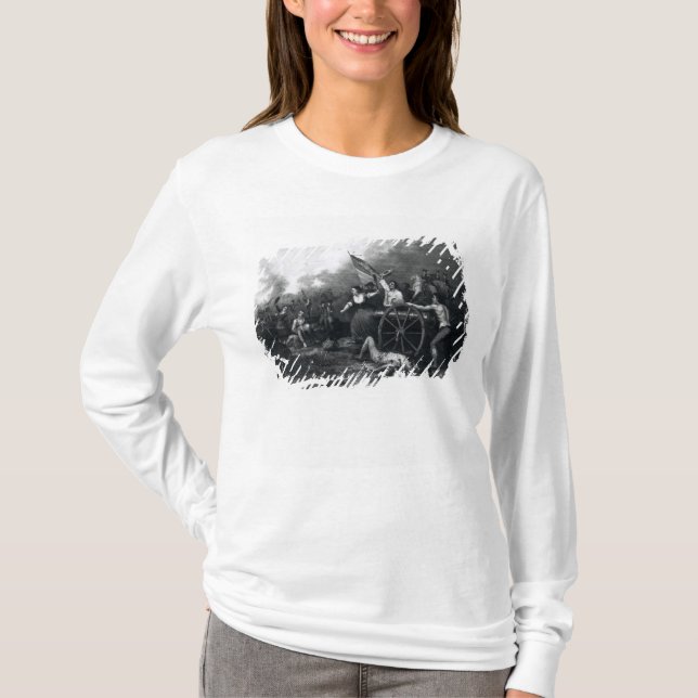 Moll Pitcher at the Battle of Monmouth T-Shirt (Front)