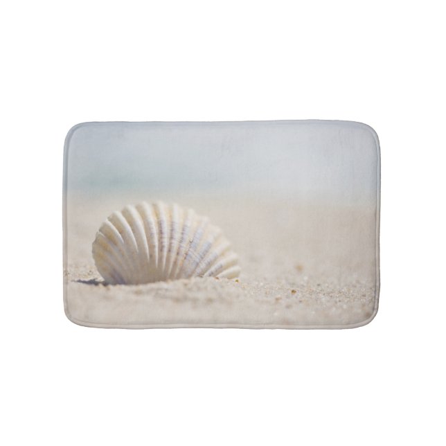 Mollusk Seashell Bath Mat (Front)
