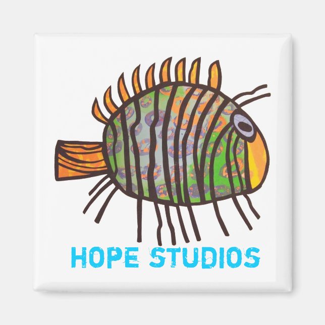 Molly Fish Magnet (Front)