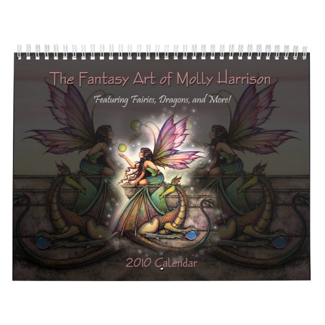 Molly Harrison 2010 Fantasy Art Calendar (Cover)
