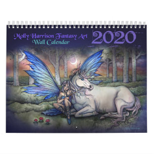 Molly Harrison Fantasy Art 2020 Wall Calendar