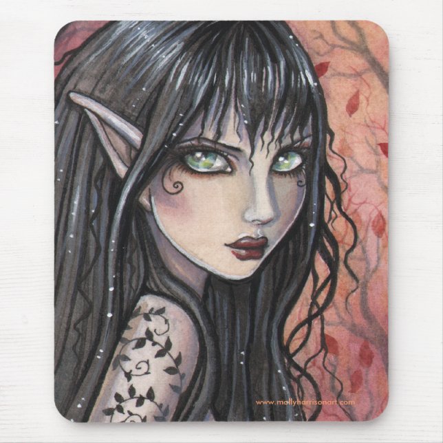 "molly harrison illustrations" mouse pad (Front)