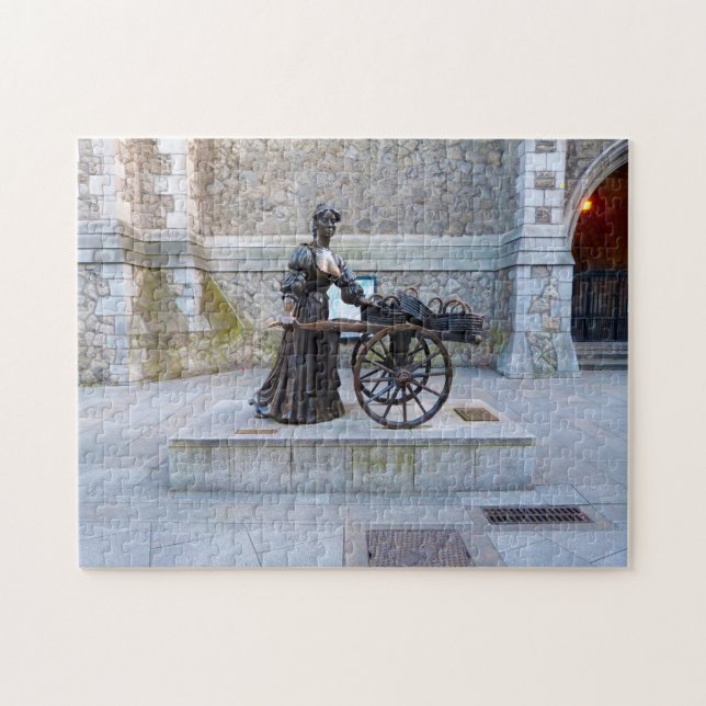 Molly Malone Dublin Ireland. Jigsaw Puzzle (Horizontal)