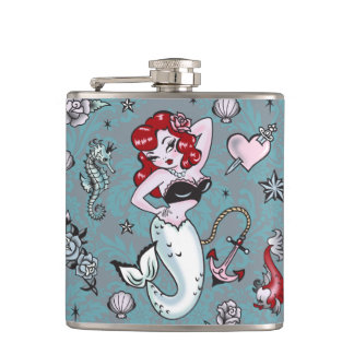 Molly Mermaid Flask
