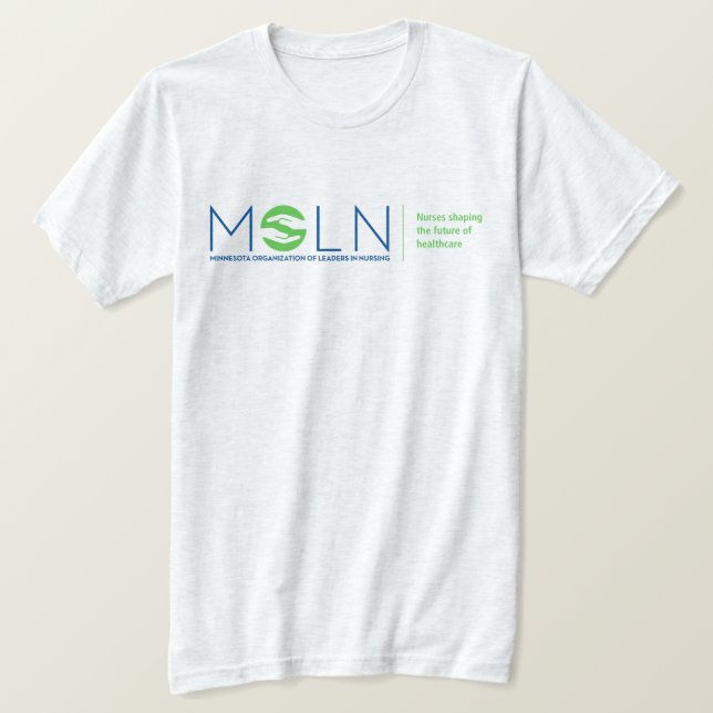 MOLN Light Colour Tri-Blend T-Shirt (Design Front)