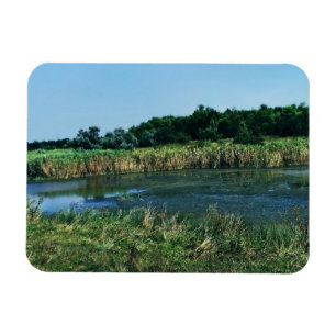 Molochnaya river near Melitopol.  South Ukraine Po Magnet