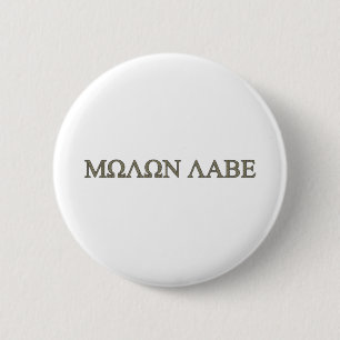 Molon Labe 6 Cm Round Badge