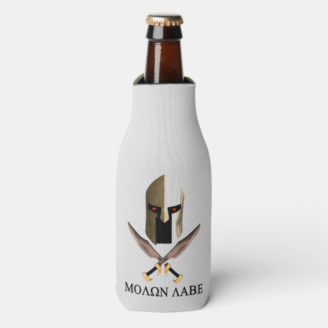 MOLON LABE BOTTLE COOLER (Bottle Front)