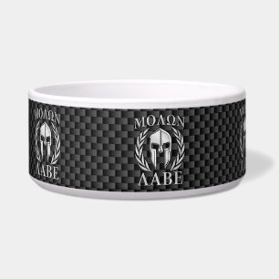 Molon Labe Chrome Style Spartan Armour Carbon