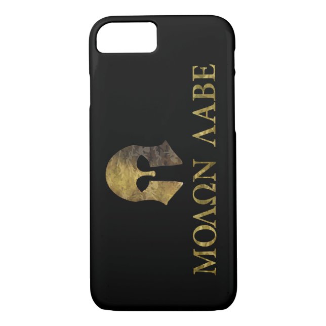 Molon Labe (Come and Get It camo version) Case-Mate iPhone Case (Back)