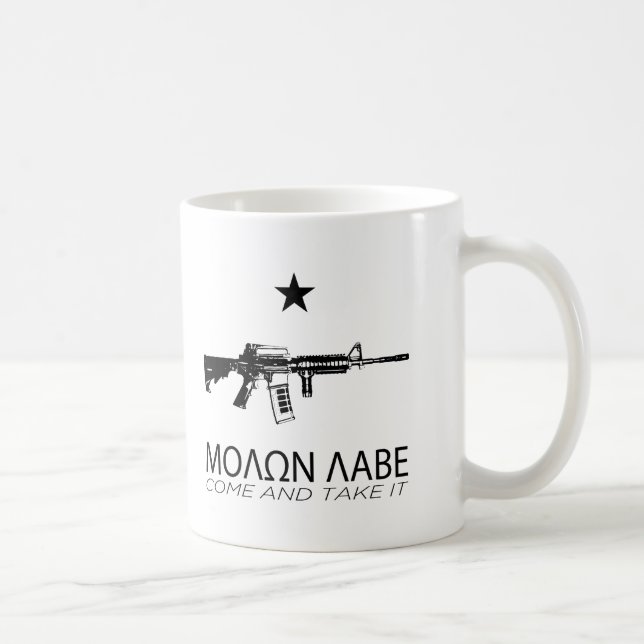 Molon Labe - Come And Take It Coffee Mug (Right)