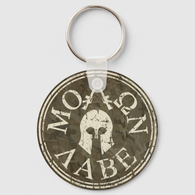 Molon Labe, Come and Take Them Key Ring (Front)