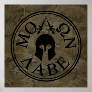 Molon Labe, Come and Take Them Poster