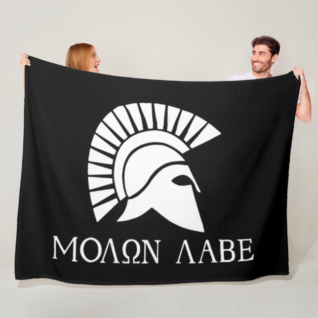 MOLON LABE FLEECE BLANKET (In Situ)