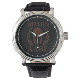 Molon Labe Iron Warrior Laurels Watch