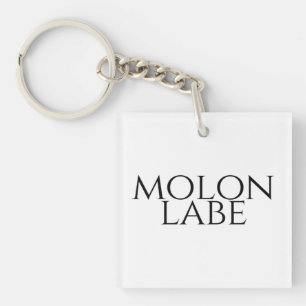 Molon Labe Key Ring