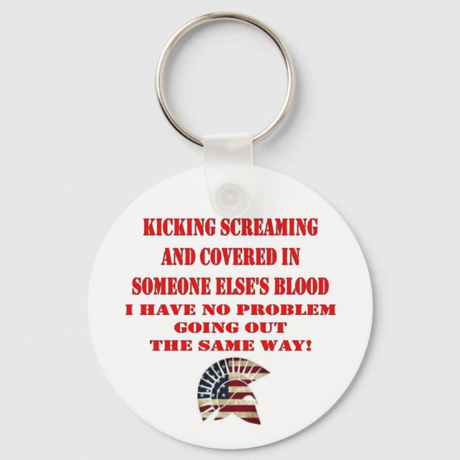 MOLON LABE KEY RING (Front)