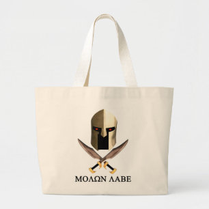 MOLON LABE LARGE TOTE BAG