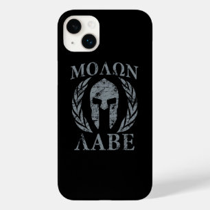 Molon Labe Spartan Helmet Laurels Case-Mate iPhone 14 Plus Case