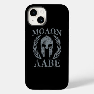 Molon Labe Spartan Helmet Laurels Case-Mate iPhone 14 Case