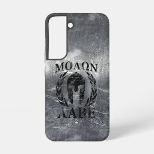 Molon Labe Spartan Helmet Laurels Samsung Galaxy Case