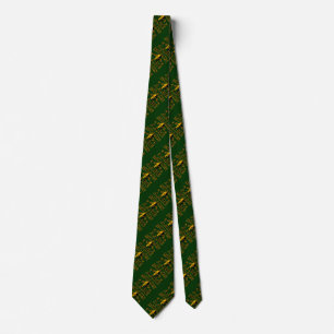 Molon Labe Spartan Warrior 5 stars green Tie