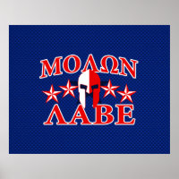 Molon Labe Spartan Warrior Helmet 5 stars Patriot