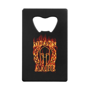 Molon Labe Spartan Warrior in Flames