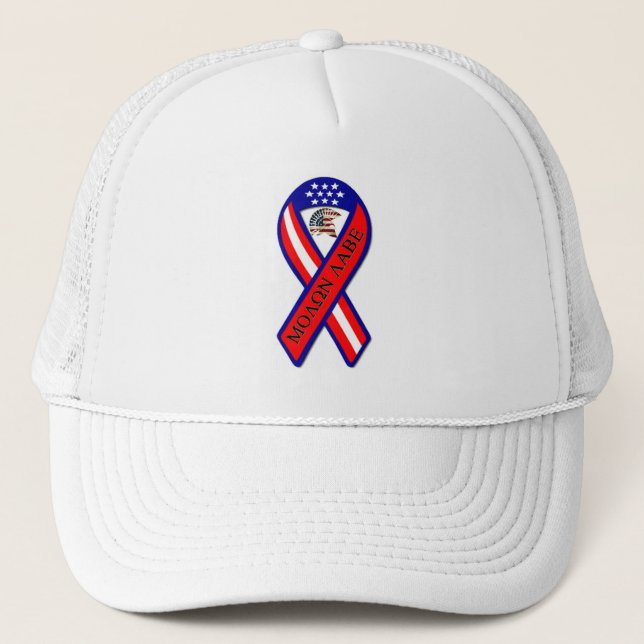 MOLON LABE TRUCKER HAT (Front)