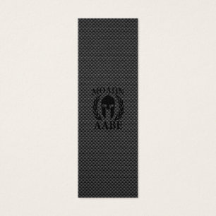 Molon Labe Warrior Laurels on Black Carbon