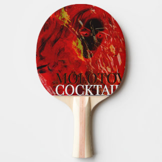 MOLOTOV COCKTAiL! Ping Pong Paddle