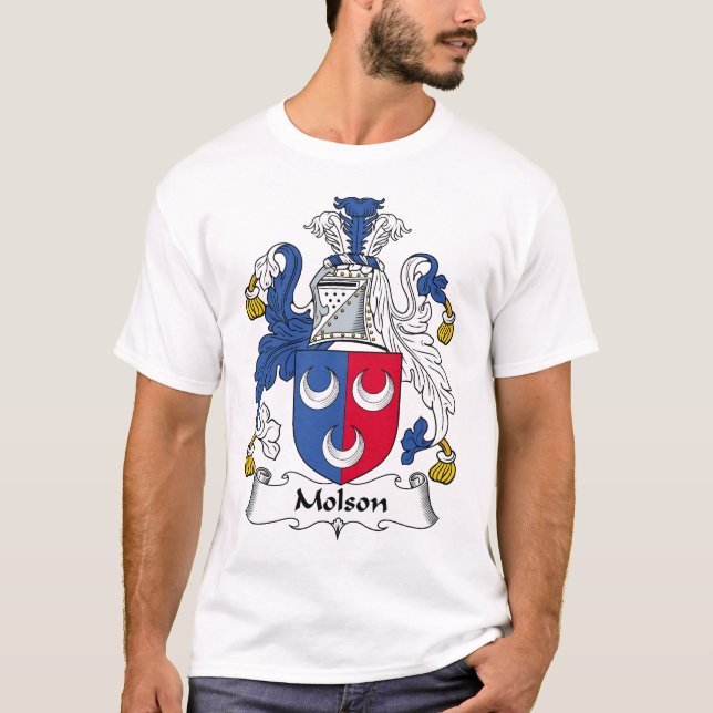 Molson Family Crest T-Shirt (Front)